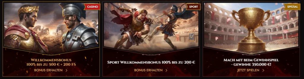 Legiano Casino Bonus